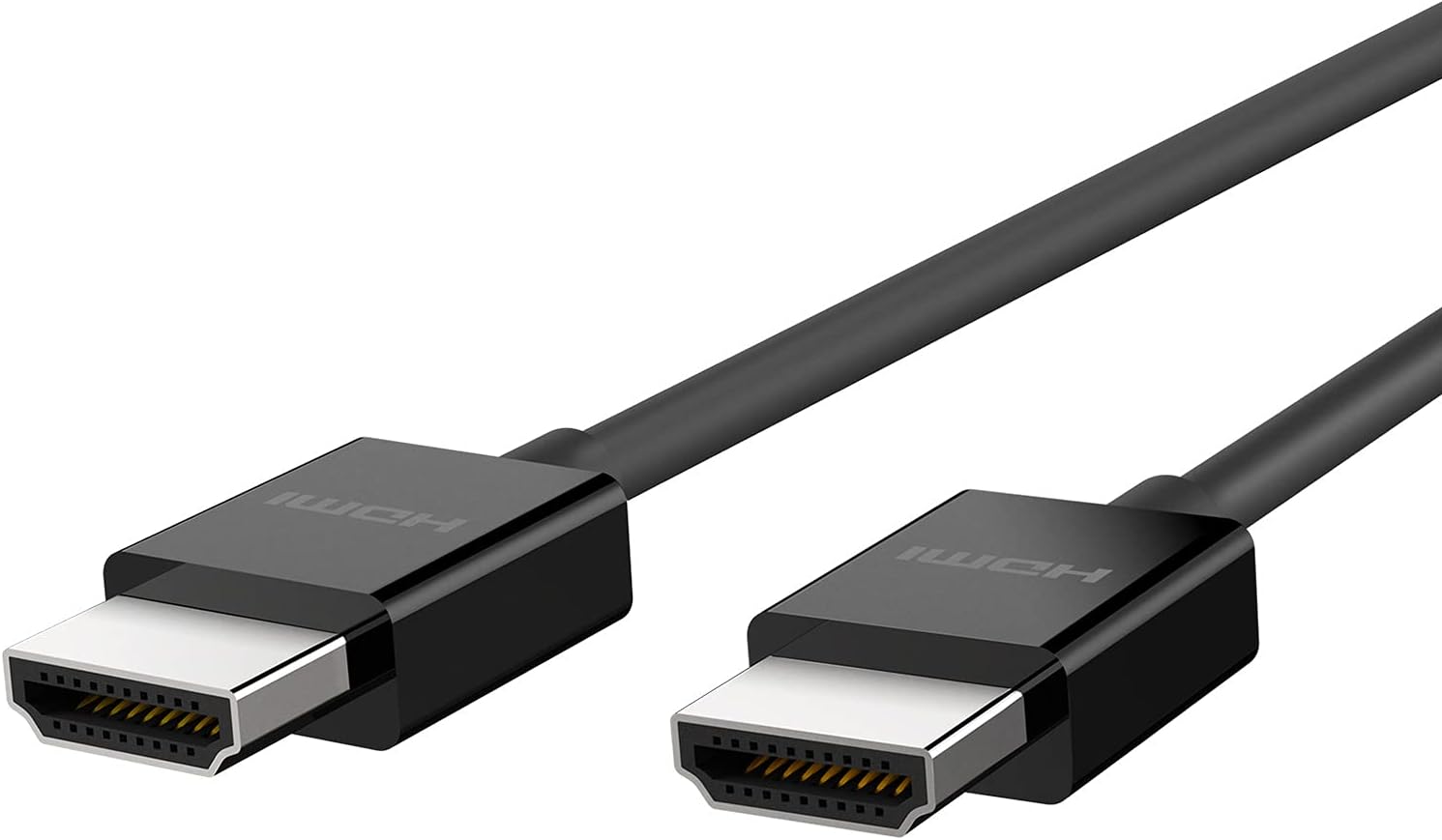 Belkin ultra high speed HDMI 2.1 cable, 4K/Dolby Vision HDR, optimal playback from Apple TV, 2 m - black Visit the Belkin Store