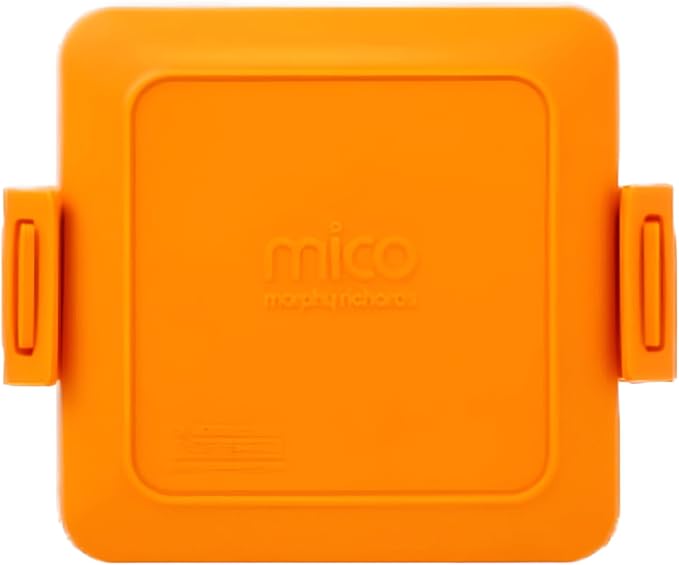 Morphy Richards Mico Microwave Toastie Sandwich Maker and Grill, Silicone Microwaveable Cookware, Non-stick Coating, Heatwave Technology, Compact, Dishwasher Safe, Quick/Easy Cooking, Orange
