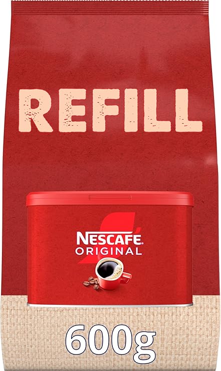 NESCAFÉ Original Medium Roast Instant Coffee Refill Pouch 600g