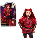 Mattel Disney Descendants: The Rise of Red Fashion Doll & Accessory Red, Daughter of Queen of Hearts with Movie-Inspired Clothes & Pocket Watch