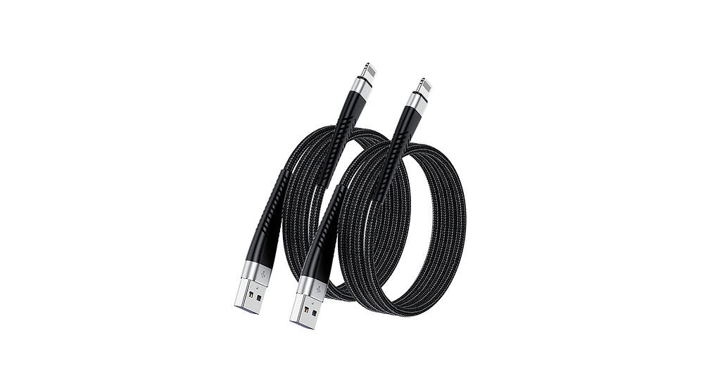 2 Pack iPhone Charging Cable 2M