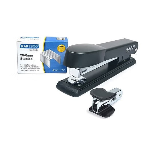 Rapesco Marlin Stapler with Staple Remover