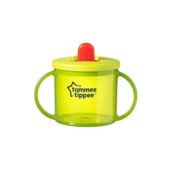 First Cup Essentials free flow from Tommee Tippee Age 4m+ 190ml Green